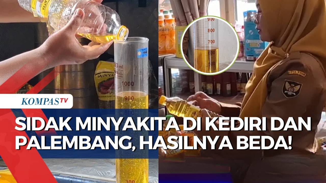 Sidak Minyakita di Pasar Kediri dan Palembang, Apa Hasilnya?