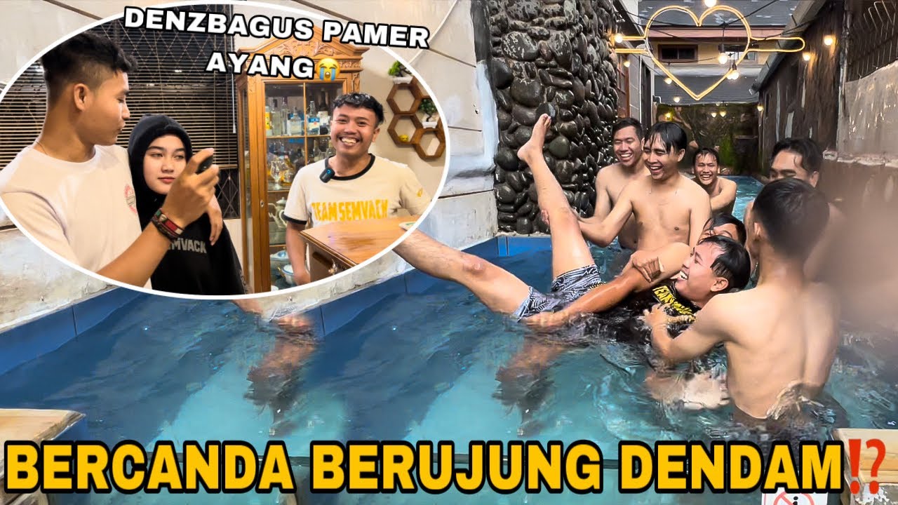 TEAM SEMVACK PUNYA DENDAM SAMA AKANG MV || KESERUAN DI VILLA