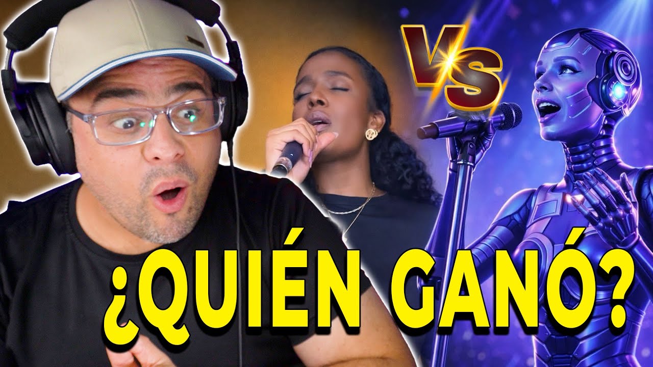DESAFIÓ A LA IA 🤯 | HUMANO VS IA | Reacción y Análisis de Vocal Coach