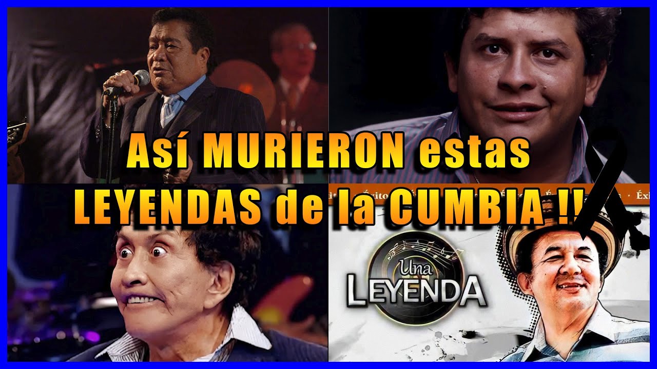 FAMOSOS COLOMBIANOS de la MÚSICA y su TRISTE FINAL
