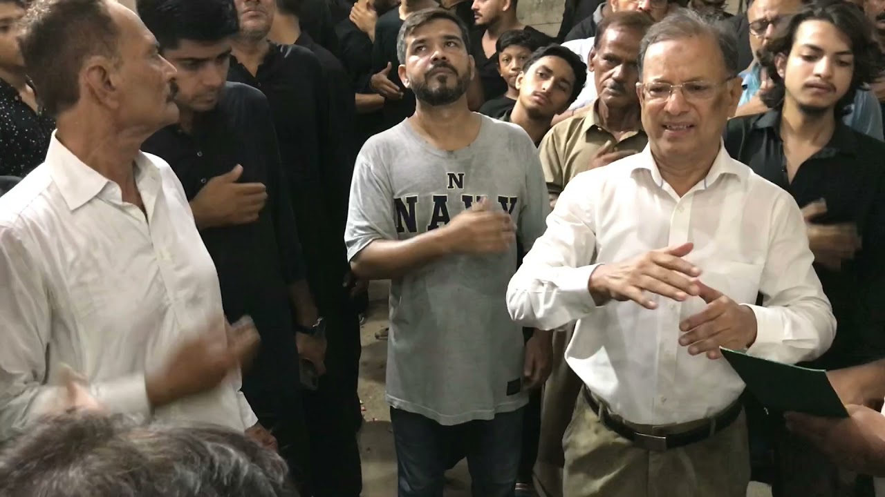 18 Safar 2021 Noha Khani Anjuman E Hyderi Ali Basti Noha Khan (Ali Bhai) at Ali Bast