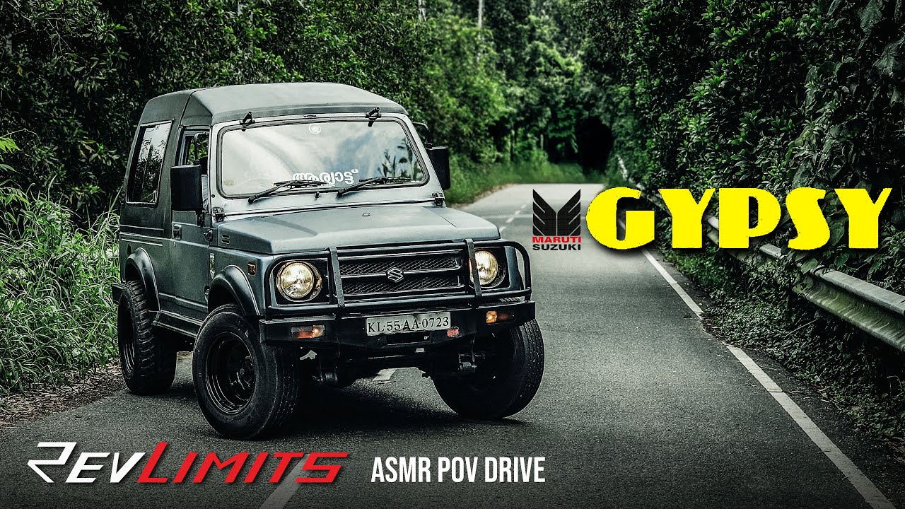 2001 Maruti Suzuki GYPSY | Raw Engine Sound | ASMR POV Drive | RevLimits