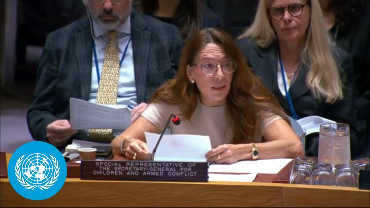 Children & Armed Conflict: Record Violations in 2025 - Security Council Briefing | United Nations
