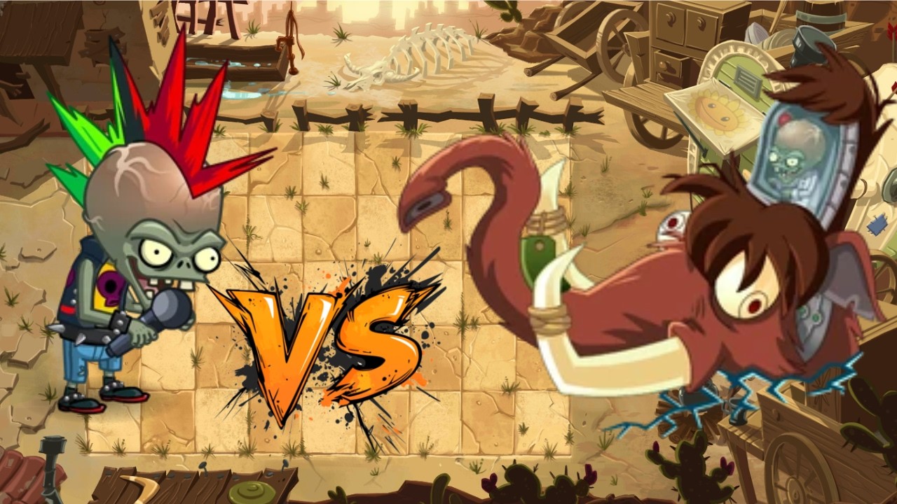 Tuskmaster vs Zombot Multi-stage Masher