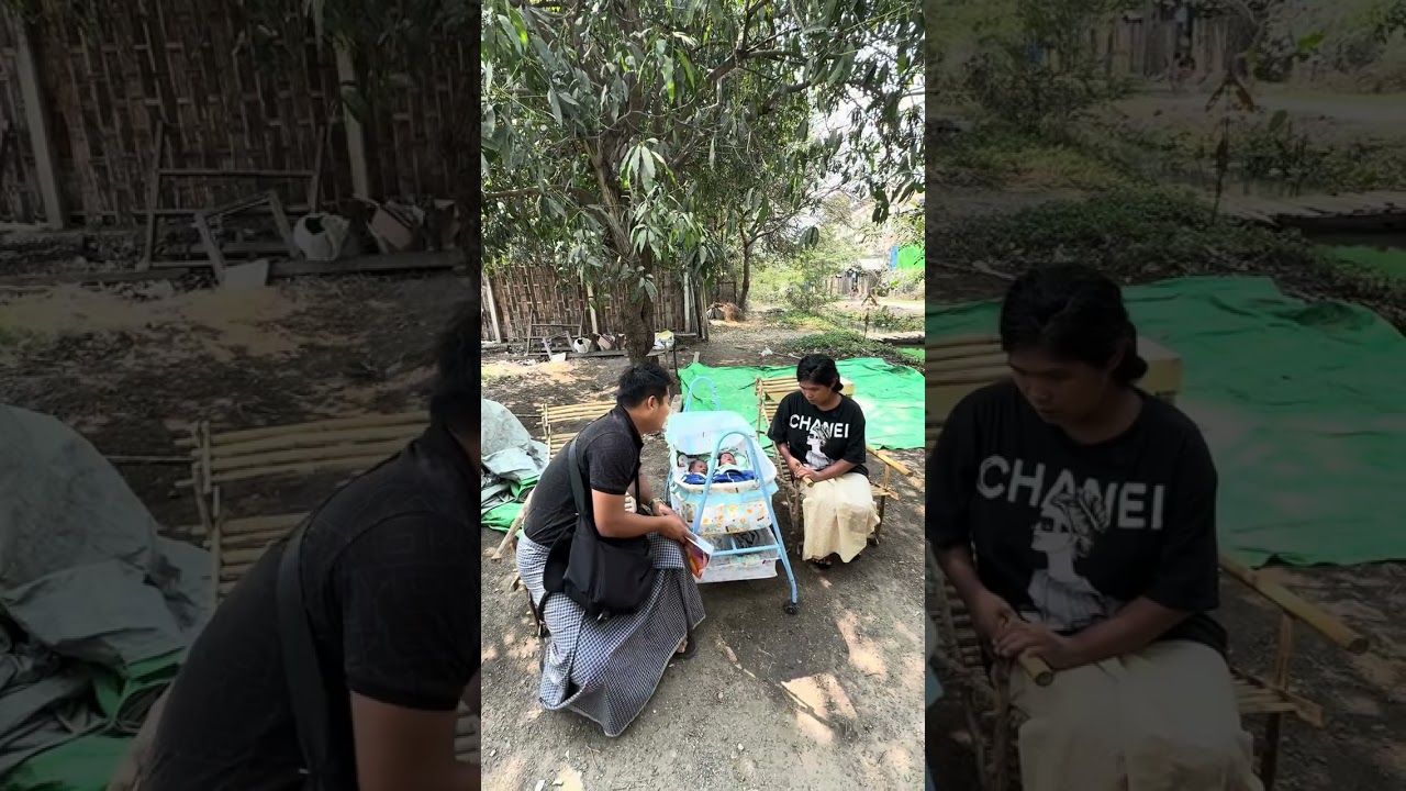 မယားငယ်ခေါ်လာလို့ စခန်းတိုင်ဖမ်းသွားပေမယ့် ကျန်ခဲ့တဲ့ မယားကြီးမှာ ကလေးအမွှာနှစ်ယောက်နဲ့ ဒုက္ခတေရောက်