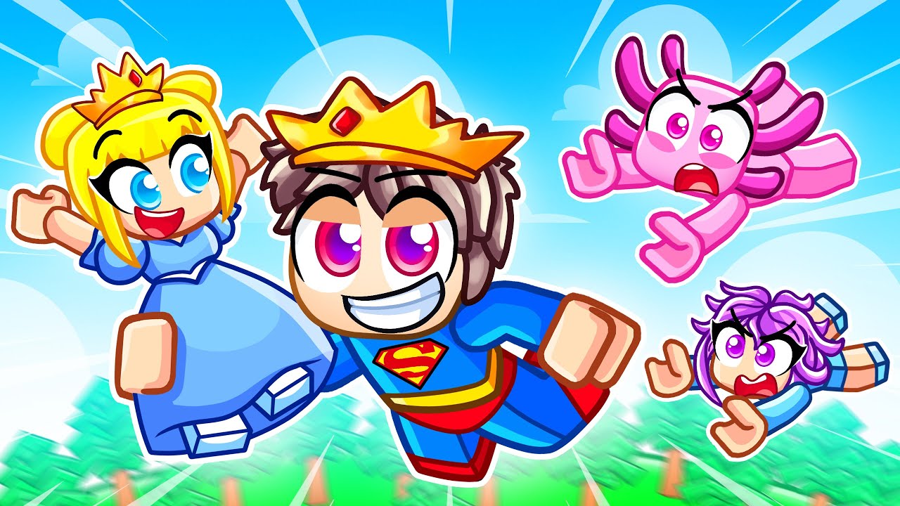 Mongo Plays Fly To Save Princess In Roblox With MY CRAZY FAN GIRLS...