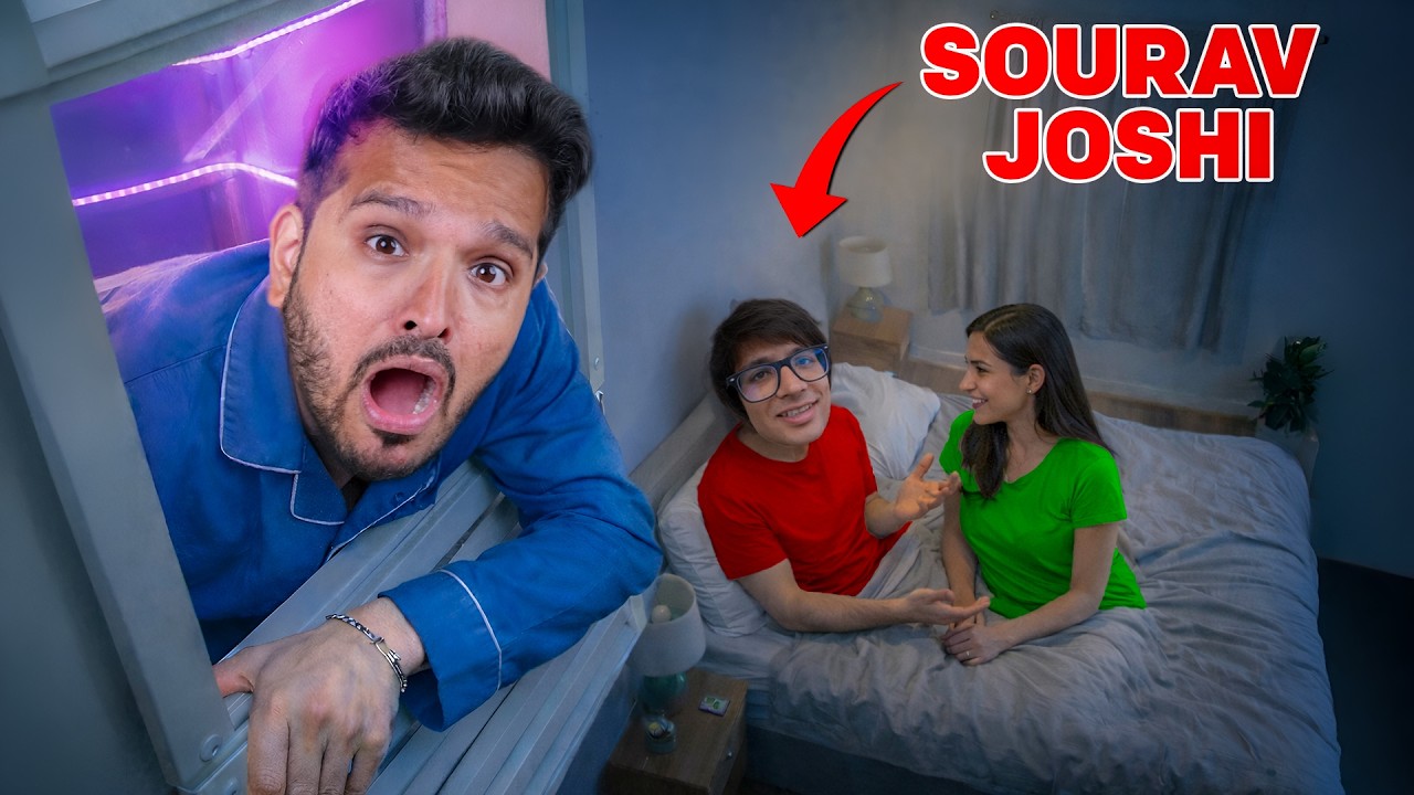 How Long can I SECRETLY Live in A YOUTUBER Bedroom?