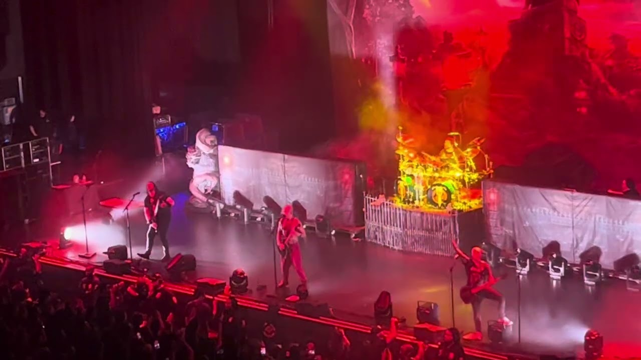 Trivium - “Pull Harder on The Strings of Your Martyr” live at The YouTube Theater