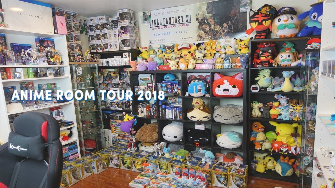 Anime Room Tour 2018 (Studio)