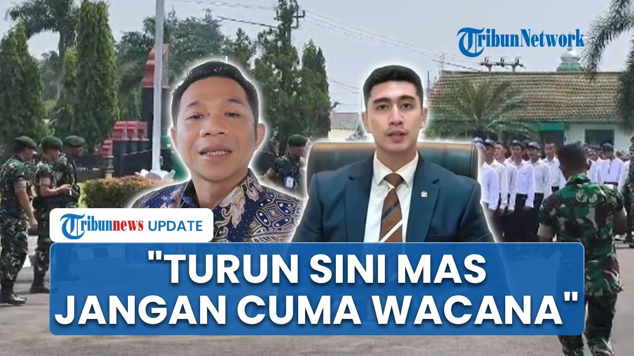 Pendidikan Ala Militer Dikritik, Bupati Purwakarta Tantang Verrel: Turun Sini, Jangan Cuma Wacana