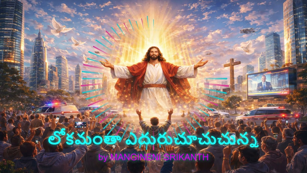 Lokamanta eduru chuchuchunna లోకమంతా ఎదురుచూచుచున్న by SRIKANTH MANGINENI