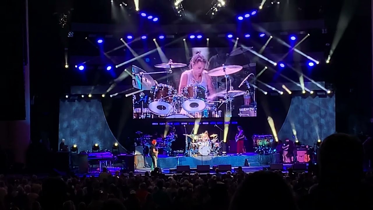 Toussaint L'Ouverture Carlos Santana with Cindy Blackman Santana Drum Solo