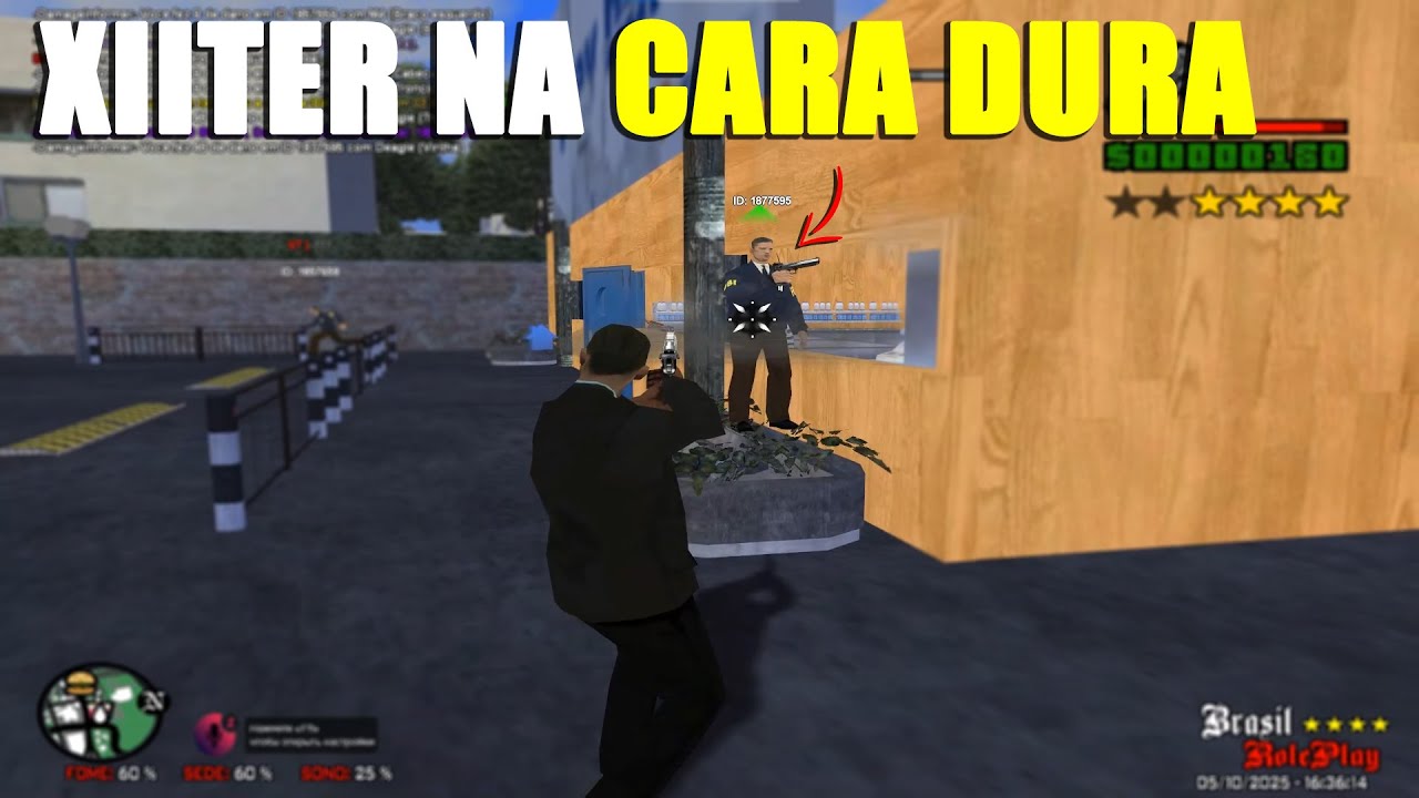 ELE TAVA USANDO ALGUMA COISA NO BRASIL ROLEPLAY LOGO NO PVP - GTA SAMP RP