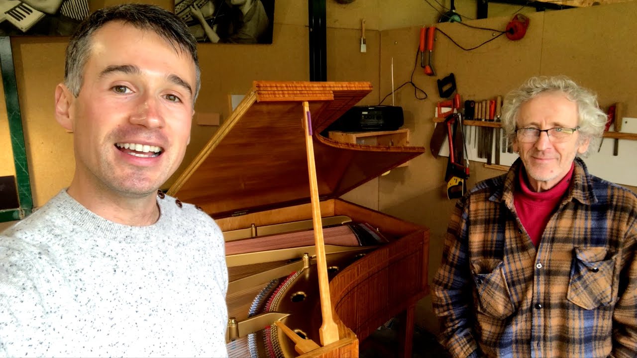 Je rencontre Frank Dornier restaurateur de pianos Erard
