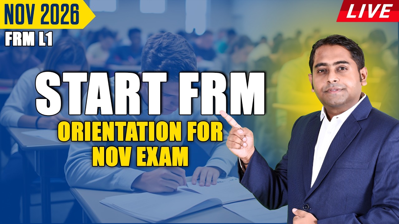 FRM Level 1 Nov 2026: Don&rsquo;t Start Before Watching This | Complete Beginner Strategy | Fintelligents