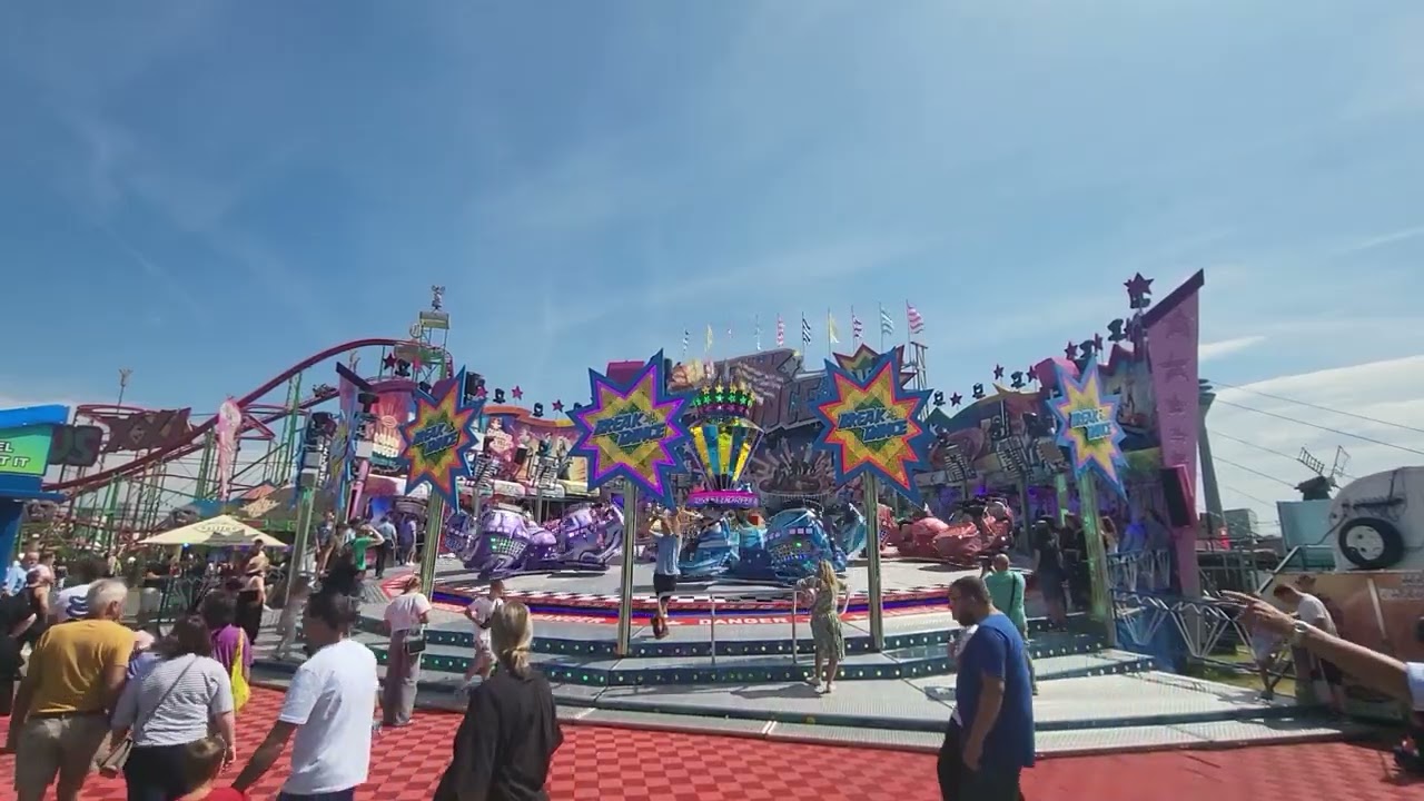 Break Dance No.1 - Kinzler-Rasch Offride / POV Video Rheinkirmes Düsseldorf 2025