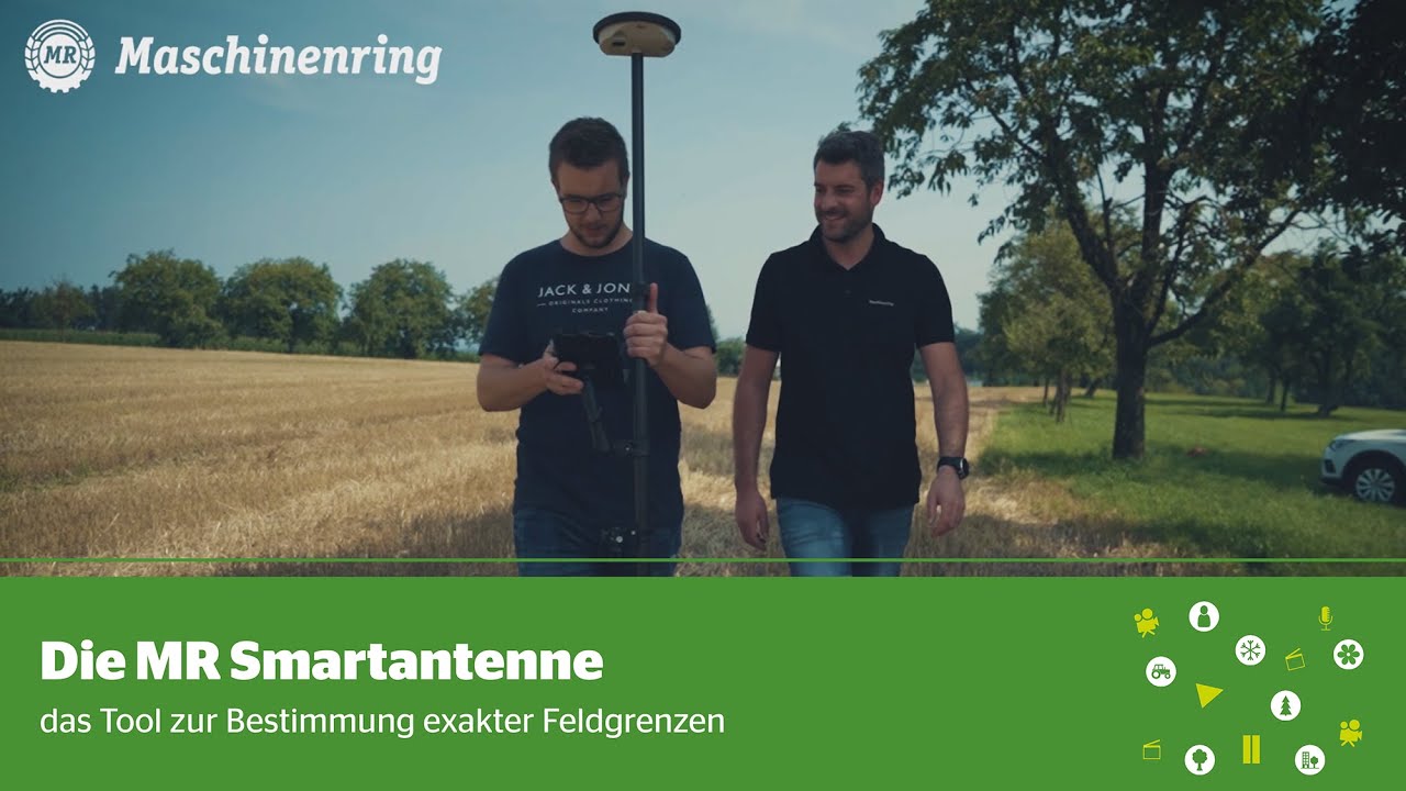 Die MR Smartantenne - das Tool zur Bestimmung exakter Feldgrenzen