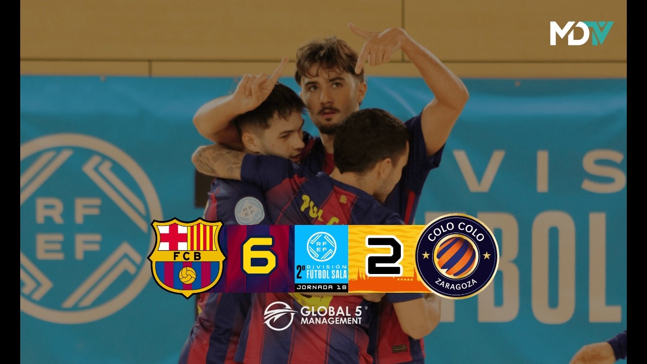 BARÇA ATLÈTIC - ENTRERRÍOS AUTOMATIZACIÓN | 2ª DIVISIÓN NACIONAL FUTBOL SALA | JORNADA 18