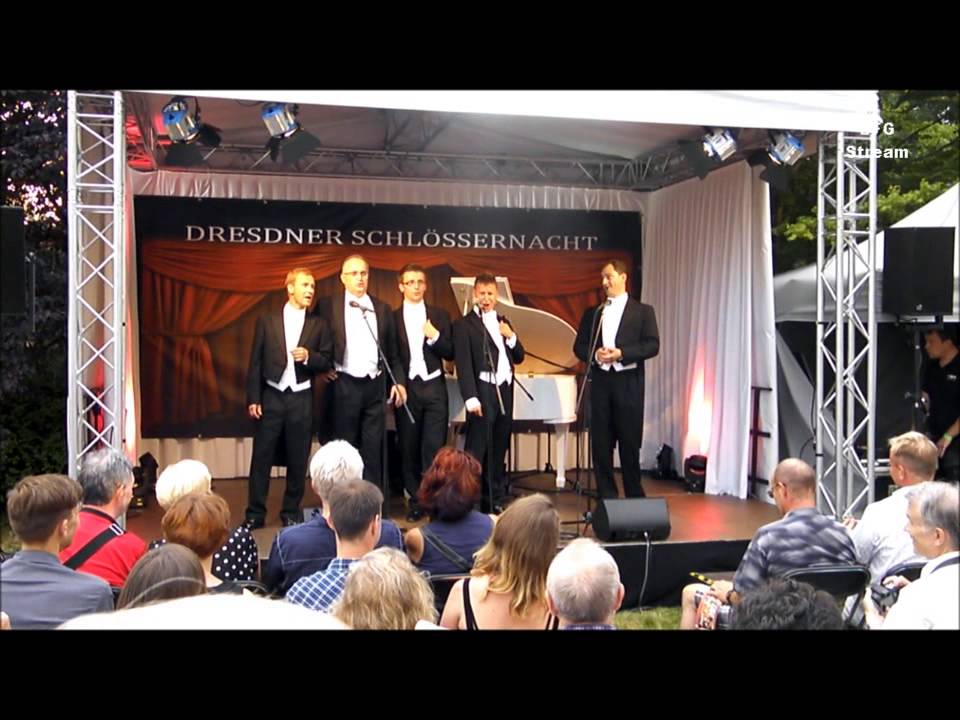 Dresden Harmonists on stage - Schlo&szlig; Eckberg