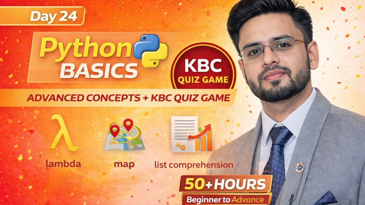 Game Development in Python for Beginner | KBC game in Python from scratch | Python full Course 2026