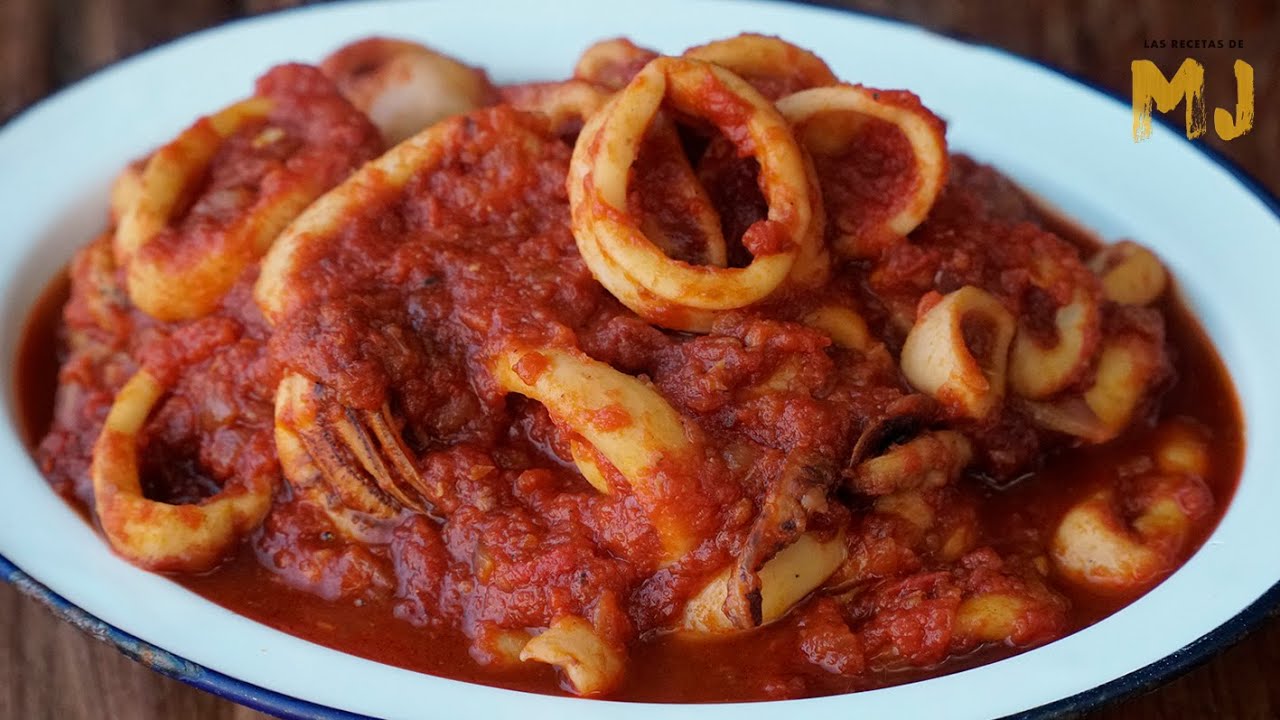 Calamares en salsa