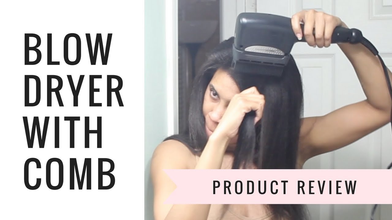 Blow Dryer w/ Comb Attachment | Product Review