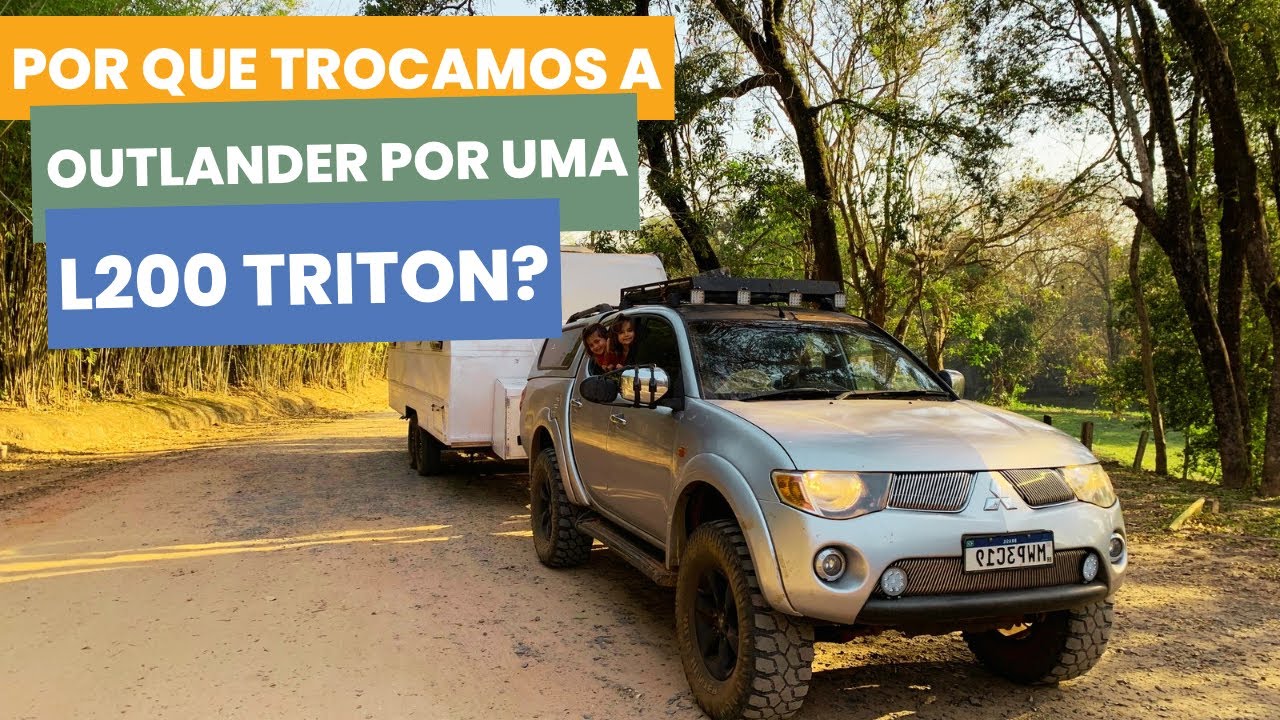 Trocamos a MITSUBISHI OUTLANDER 3.0 V6 GASOLINA pela L200 TRITON 3.2 DIESEL