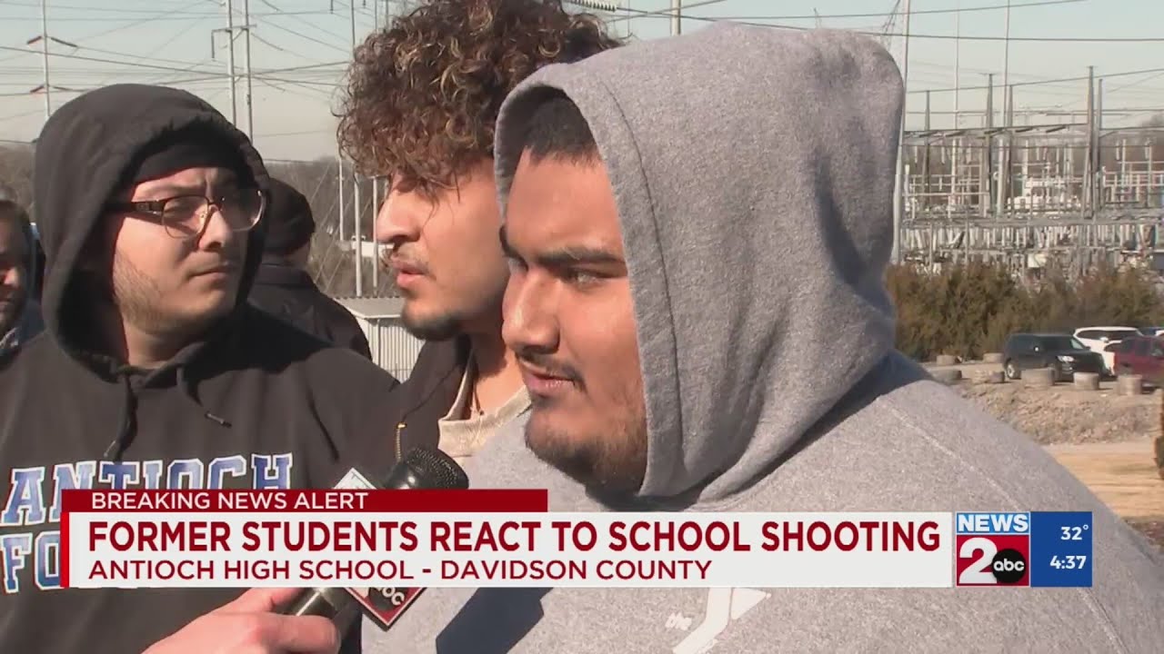 Former students react to shooting at Antioch High School