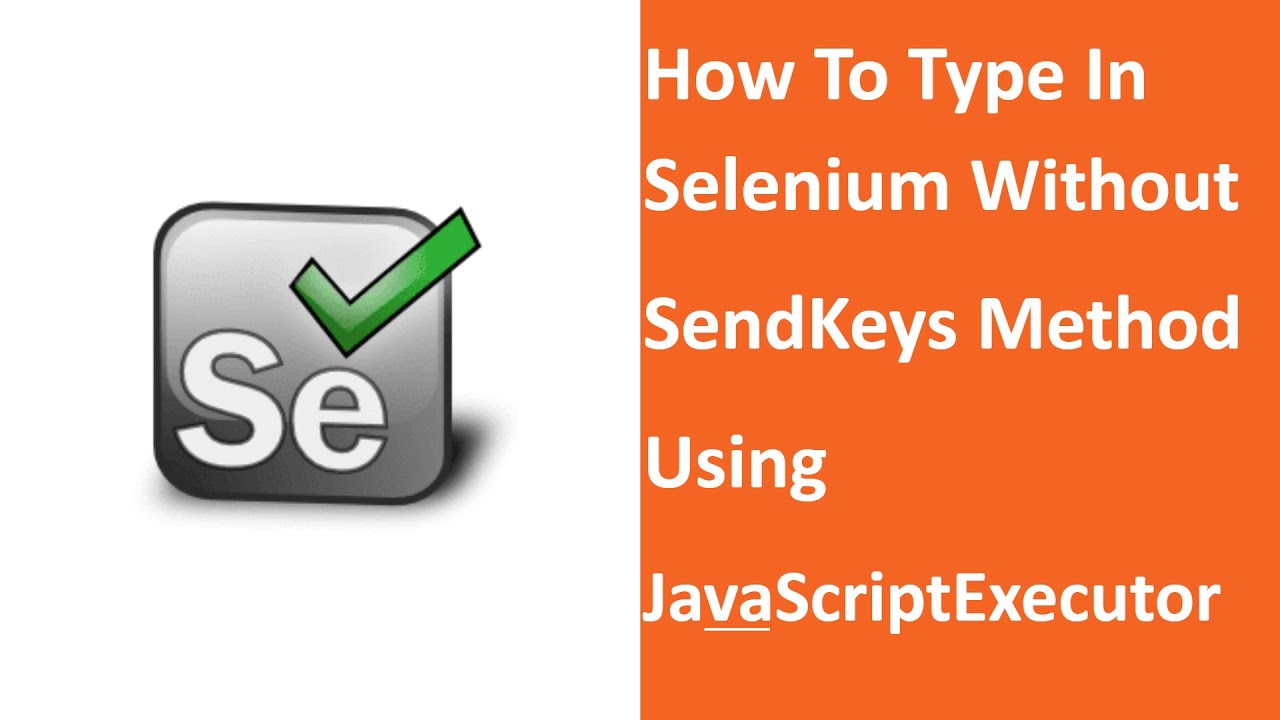 Как печатать в Selenium без метода SendKeys — с использованием JavascriptExecutor — вопрос для со...
