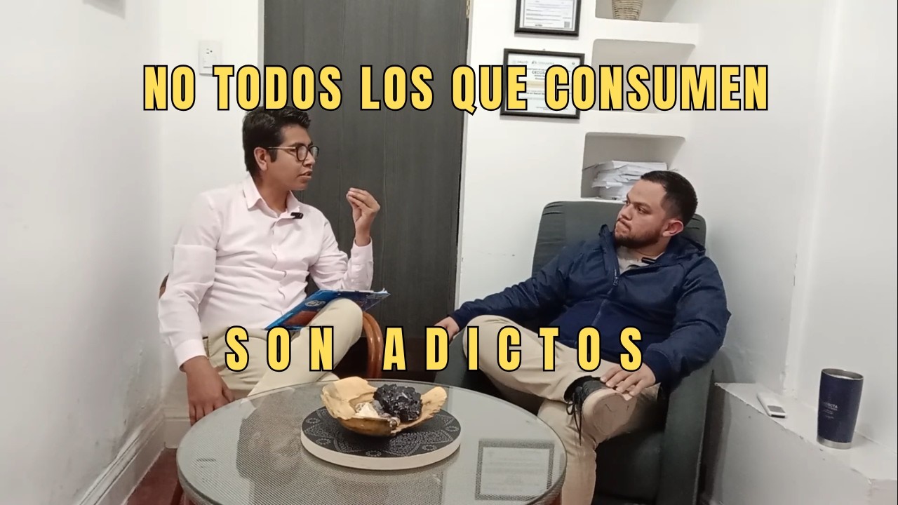 No todos los que consumen son adictos. La diferencia que nadie explica.      Ft. Lic. Alejandro Peña