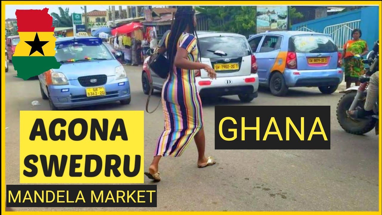 GHANA TOUR: EXPLORING AGONA SWEDRU MARKET In CENTRAL || GHANA STREET FOOD || GHANA VLOG || Kamma Dyn