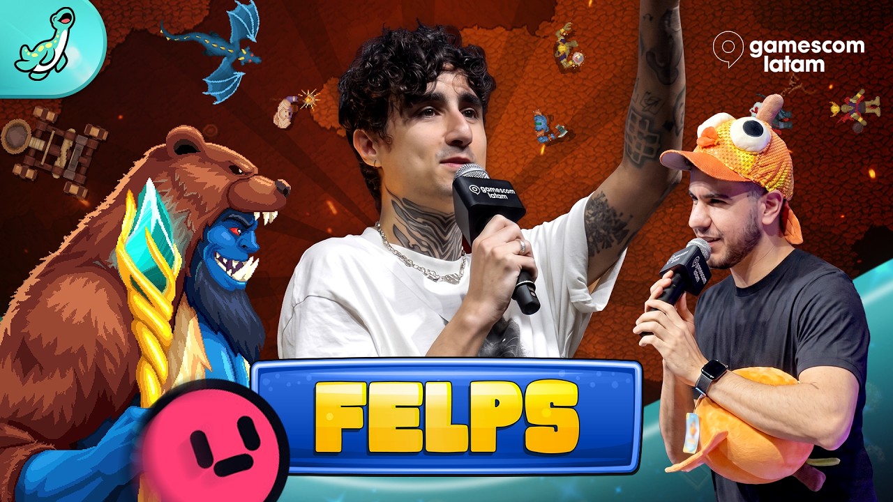FELPS Joga Orc Incremental AO VIVO 🔴 na Gamescom Latam 2026! 👹 Novo Jogo Idle Auto-Battler