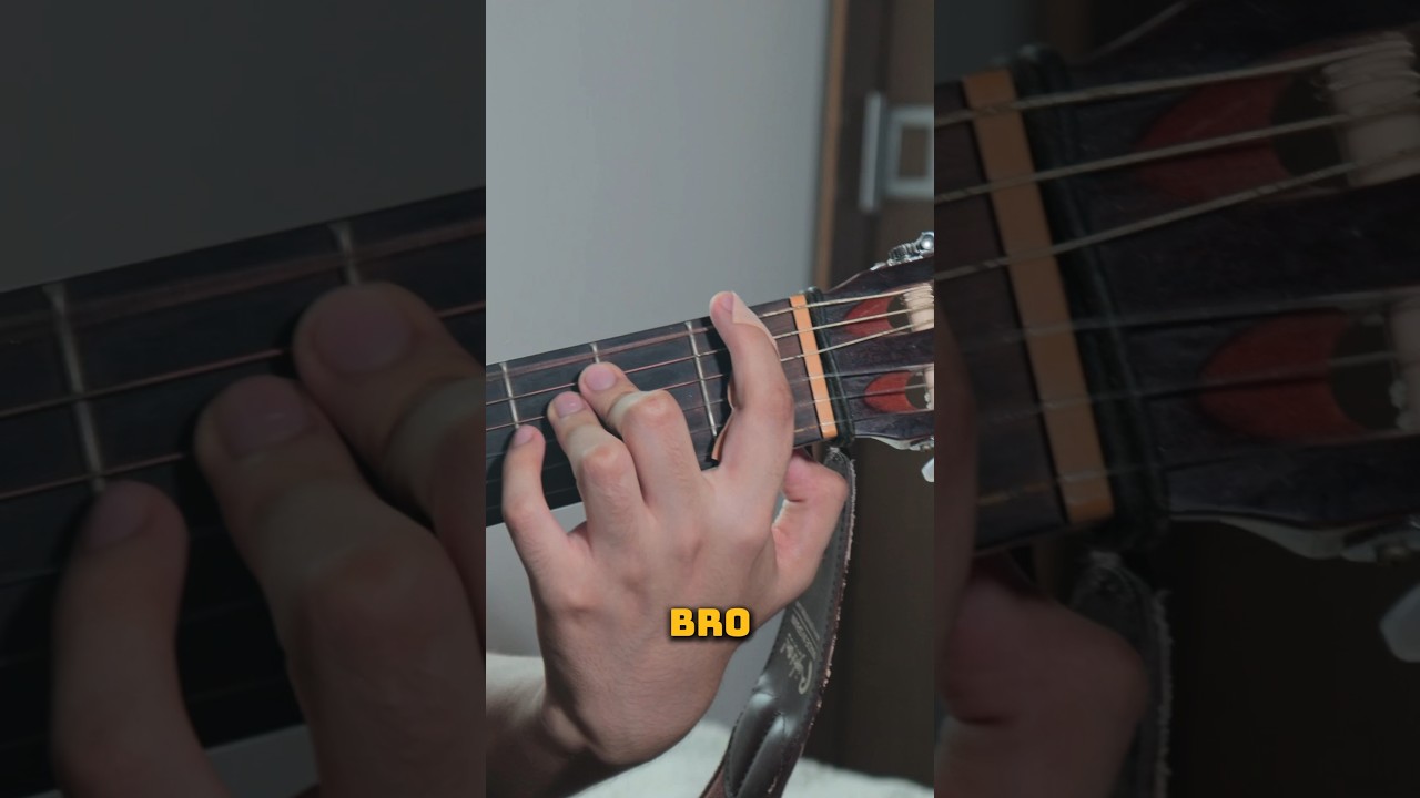 Aprende a tocar acordes con cejilla #guitarra #guitarist #guitarrista #acordes #tutorial #guitar
