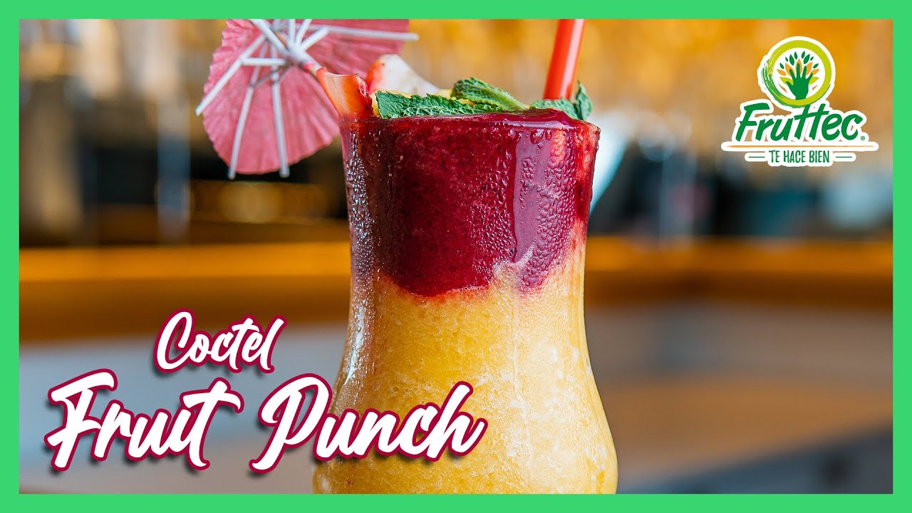 Receta COCTEL FRUIT PUNCH | Restaurante Viento Di Mare