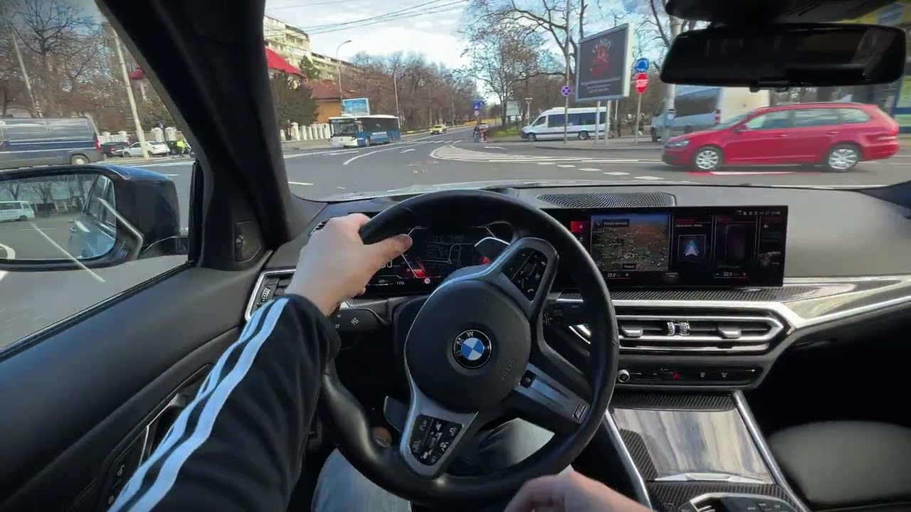 2024 BMW 320d G20 M pack --city-- POV --