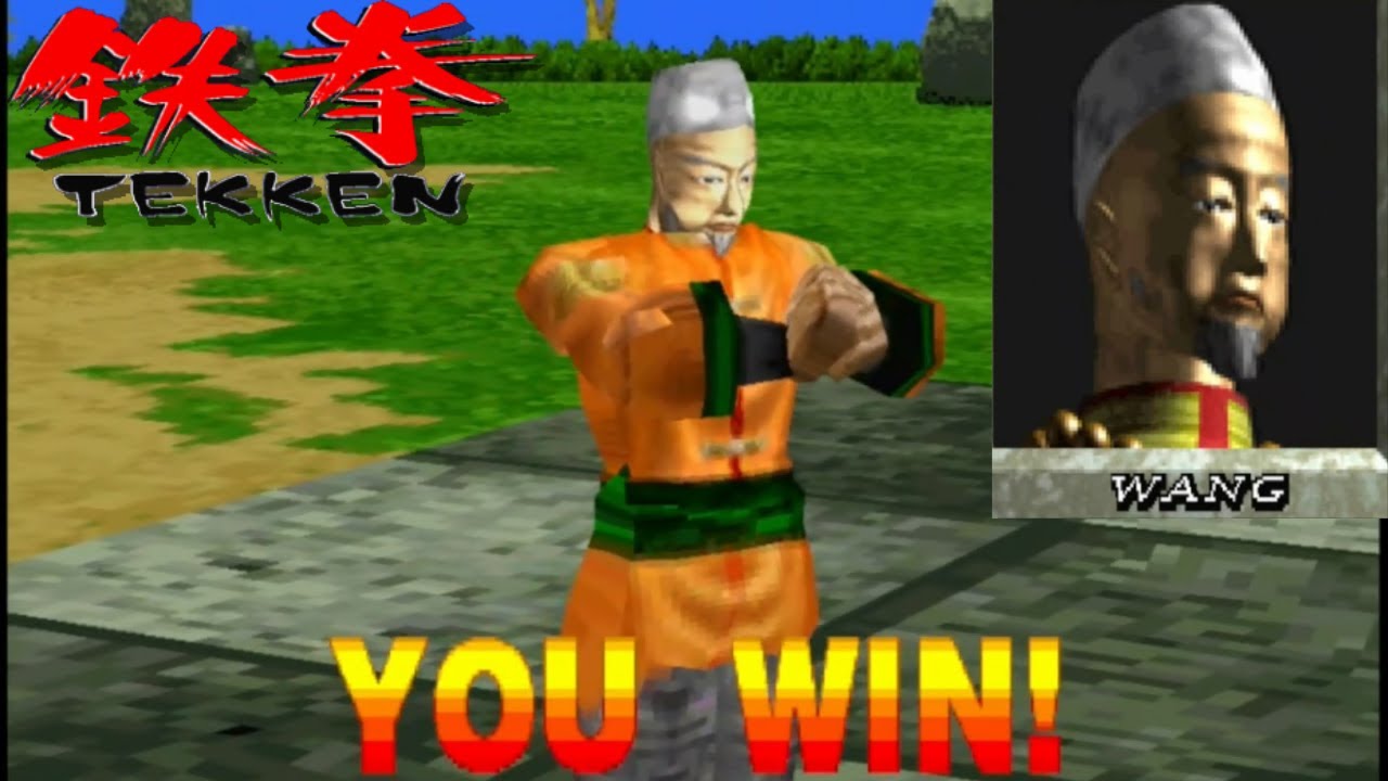 Tekken 1 - Wang (PS1 / Playstation)