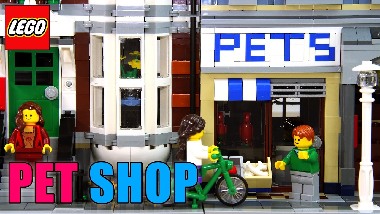 LEGO Pet Shop [Set #10218] - Stop Motion Speed Build - BOXSTATION Studio