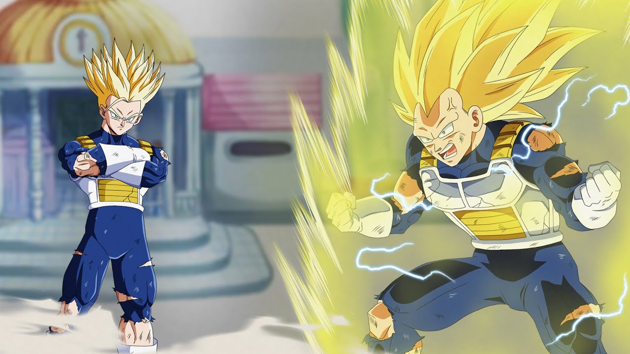 What if VEGETA & TRUNKS Were TRAPPED in the TIME CHAMBER? (Full Story)