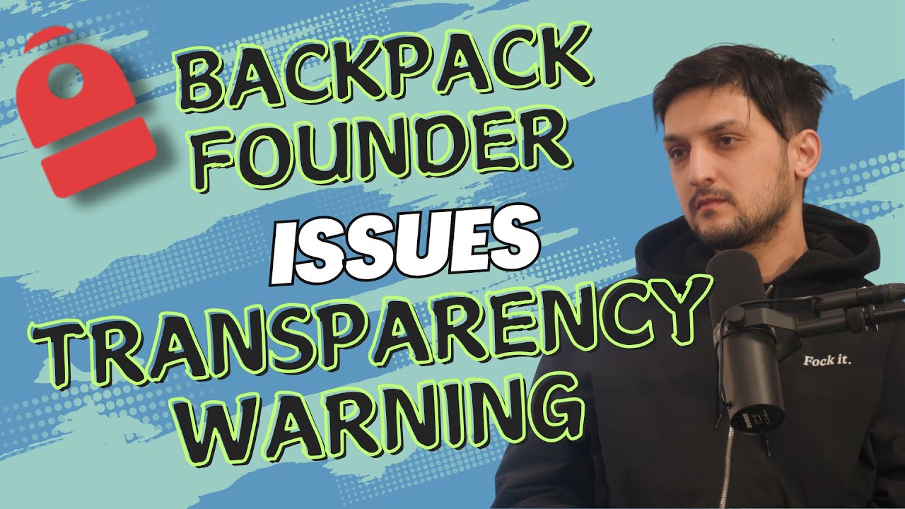 Backpack Founder Armani Ferrante Issues Crypto Exchange Warning
