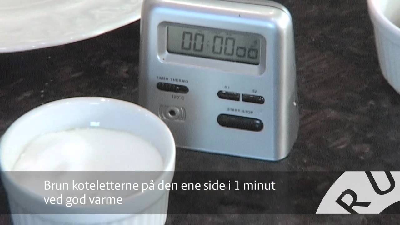 Stegning af koteletter