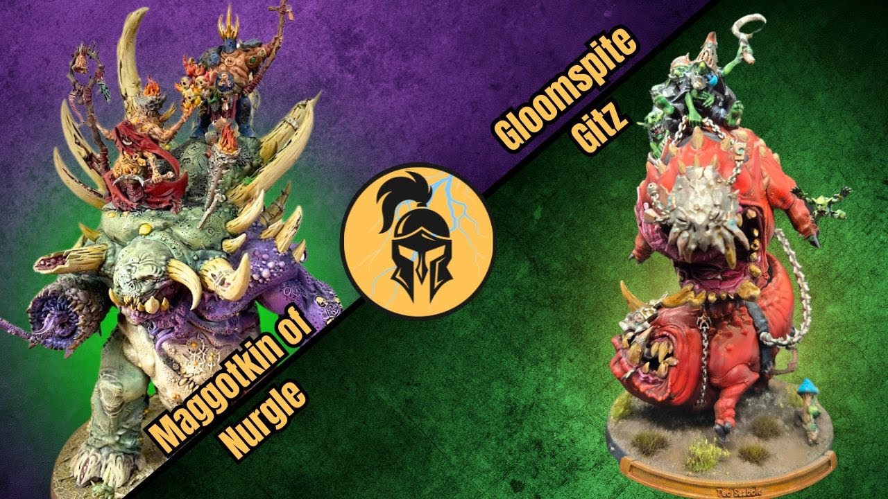 Maggotkin of Nurgle vs Gloomspite Gitz | Age of Sigmar Battle Report