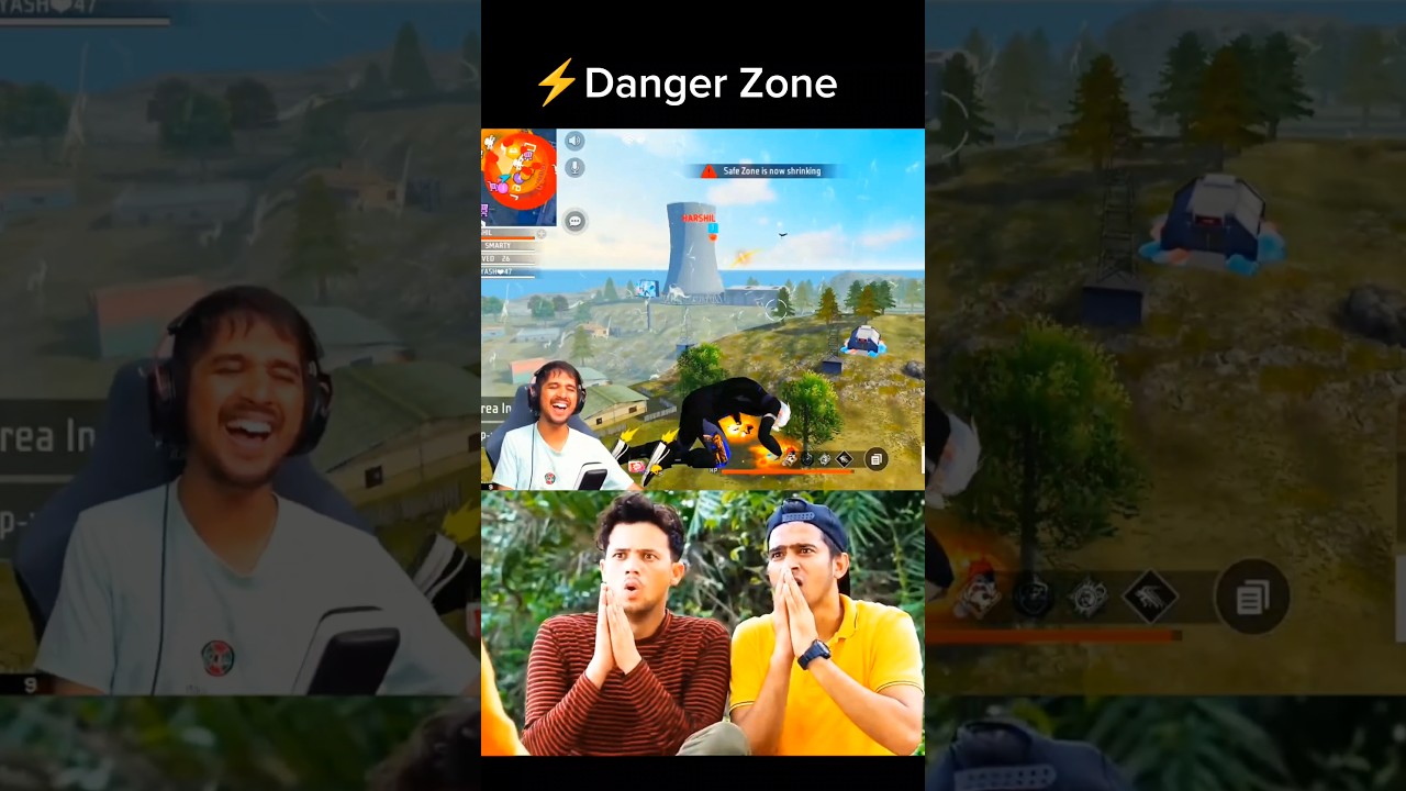 Danger Zone ⚡ in free fire #shorts #freefire #trendingshorts # @DesiGamers_
