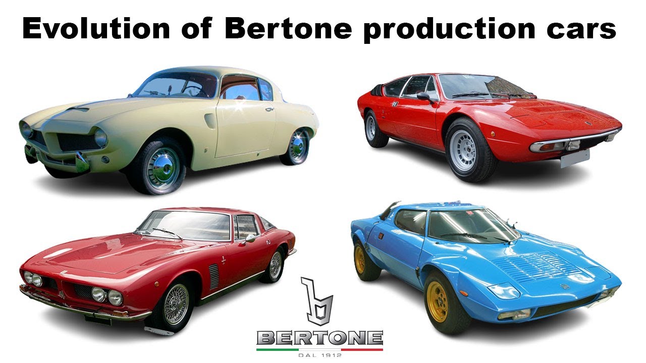 Evolution of Bertone production cars