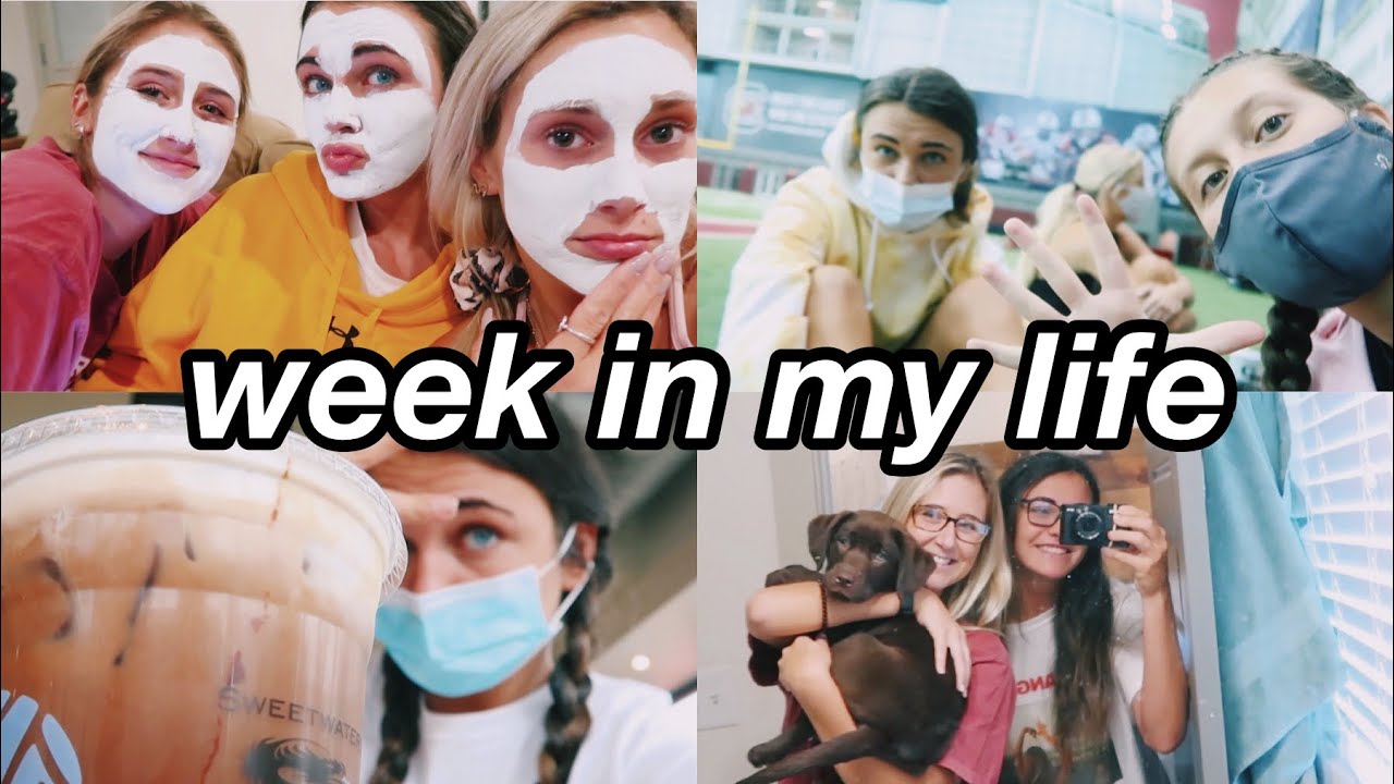 College Week in my Life | nursing school, cheer practice, girls night & more!