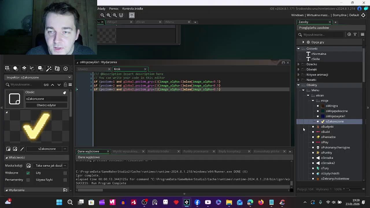 Gamedev Show #15 (z Małym Dewiantem) - robimy darmową grę Crazy Valentine (1/5)
