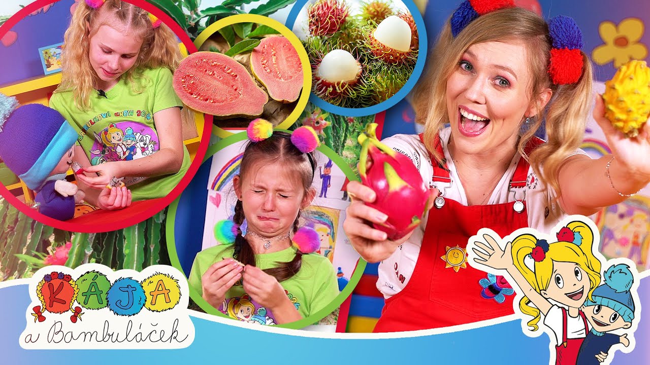 Kája a Bambuláček | Ovoce z celého světa!😲💛