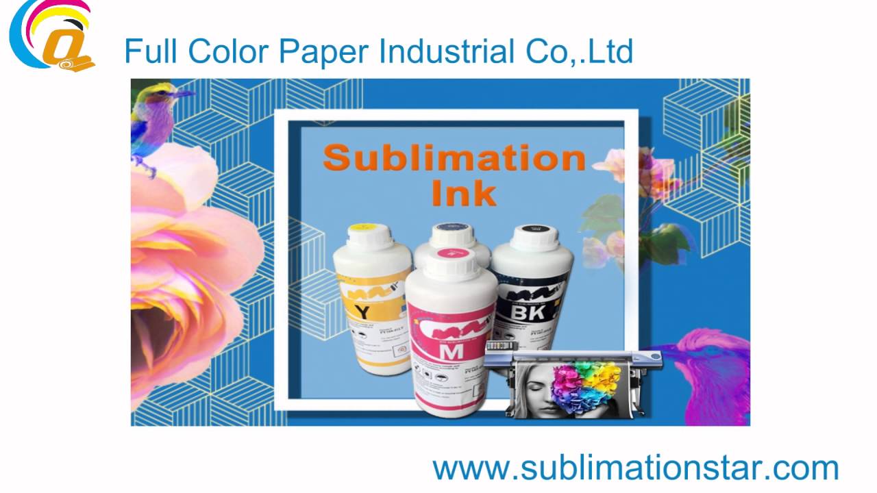072502 Full Color Paper--What we need during the sublimaiton printing process
