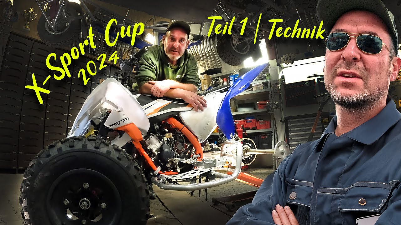 JWSport beim X-Sport Cup 2024 | Teil1 | Technikvorstellung vom Quad | 2Stroke Motocross Oranienbaum