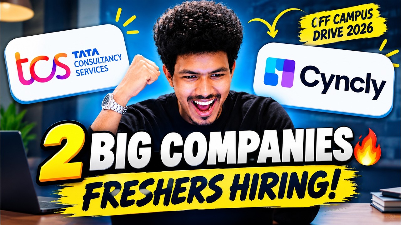 TCS & Cyncly Off-Campus Drive 2026 | Direct Apply Link