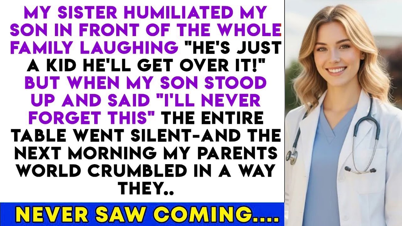They mocked my son’s dream—so I dismantled the family empire built on my silence.